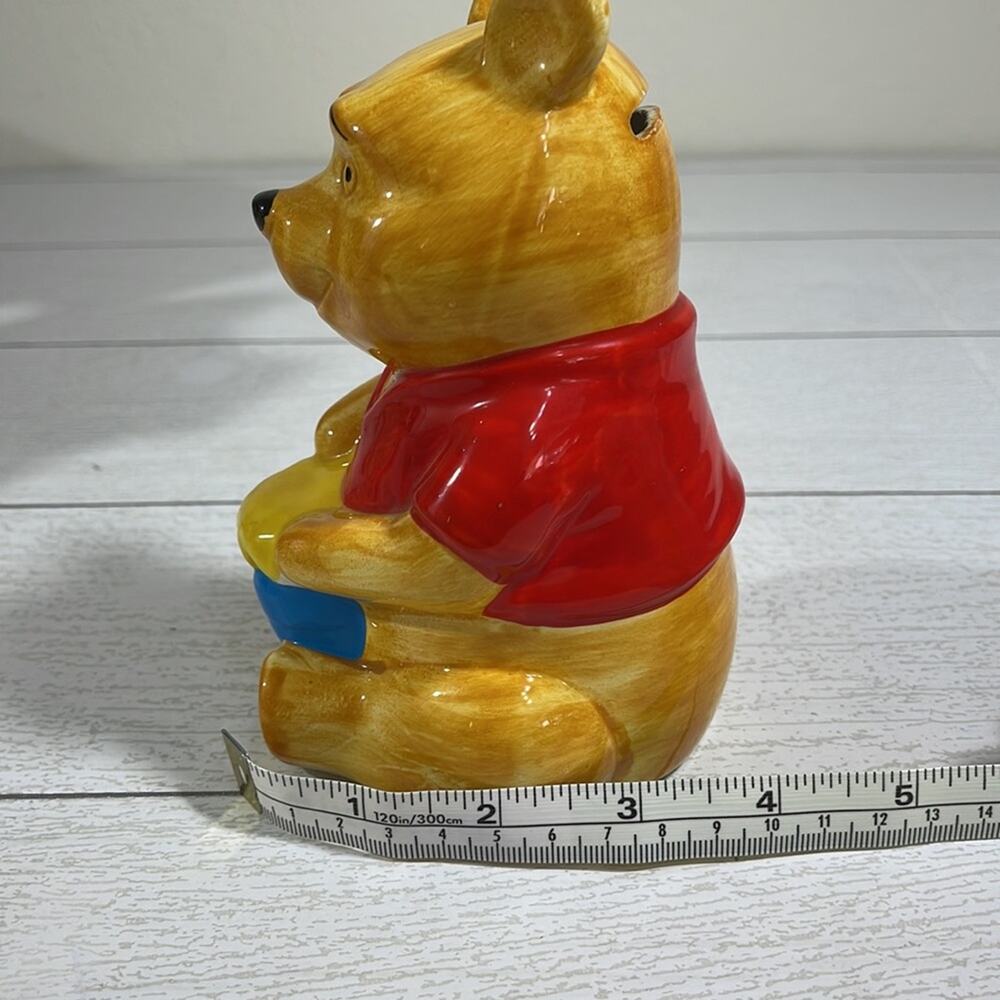 WALT DISNEY PRODUCTIONS Vintage 1980’s Winnie-The-Pooh Bank - Picture 8 of 8